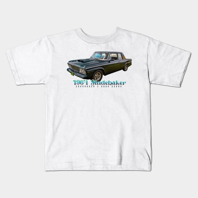 1964 Studebaker Commander 2 Door Sedan Kids T-Shirt by Gestalt Imagery